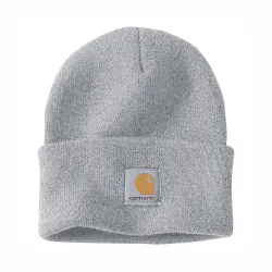 
                  CARHARTT Czapka Iconic Watch Beanie A18 Heather Gray A18.HGY.S000